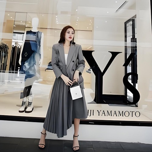 不等式裙子搭配指南，展现个性与优雅-美派服饰网(图2)