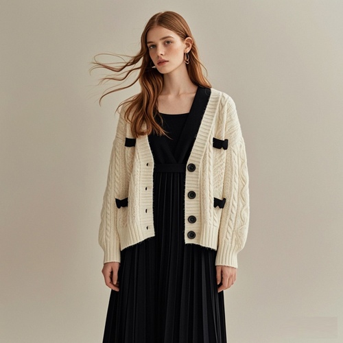 黑色连衣裙搭配技巧：优雅神秘风格三大方案-美派服饰网(图2)