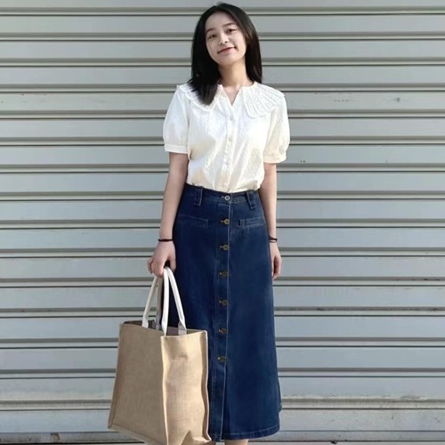 长裙搭配上衣技巧：慵懒优雅兼顾-美派服饰网(图3)