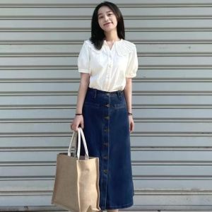 长裙搭配上衣技巧：慵懒优雅兼顾-美派服饰网