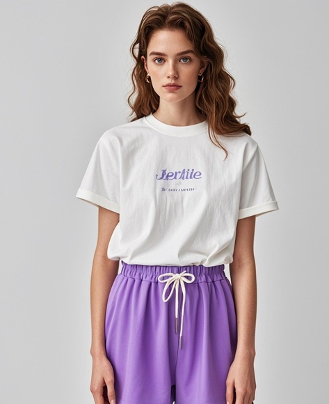 紫色短裤怎么搭上衣？5种经典方案打造个性风格-美派服饰网(图1)