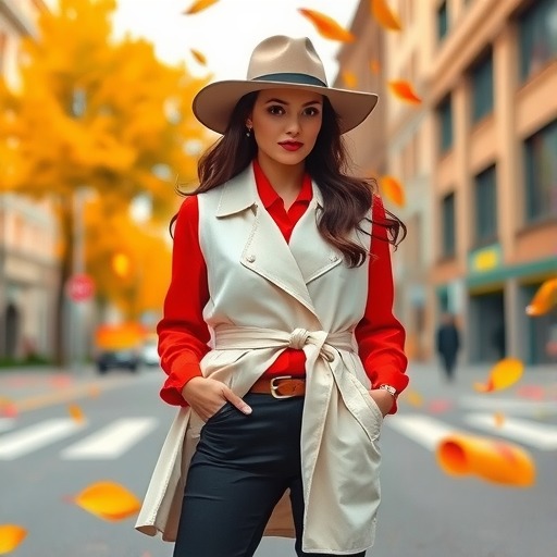 白色马甲百变搭配技巧：驾驭休闲、职场、派对风-美派服饰网(图3)