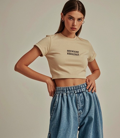 灯笼裤上衣搭配指南 简约时尚显瘦秘籍-美派服饰网(图2)