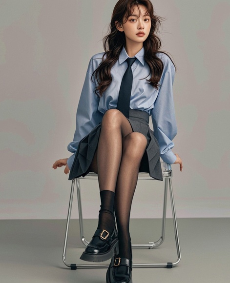 透明丝袜穿搭技巧：提升日常造型高级感-美派服饰网(图1)