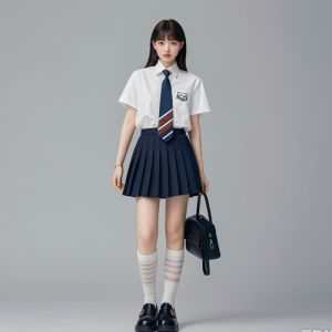 学院风鞋子搭配技巧：日常穿搭打造甜美休闲风-美派服饰网