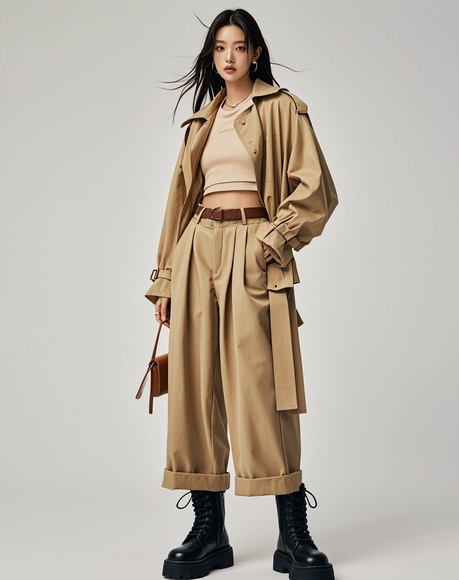 女士风衣三种经典搭配方式 风格百变显气质-美派服饰网(图4)