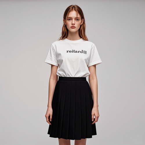 夏季黑色A字裙上衣搭配指南，3种风格打造时尚造型-美派服饰网(图1)