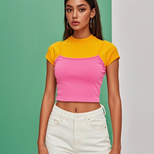 白色牛仔裤搭配指南：百变风格轻松驾驭-美派服饰网(图2)