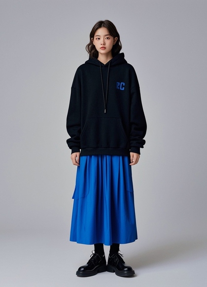 宝蓝色裙穿搭｜优雅、休闲与清新风搭配指南-美派服饰网(图2)