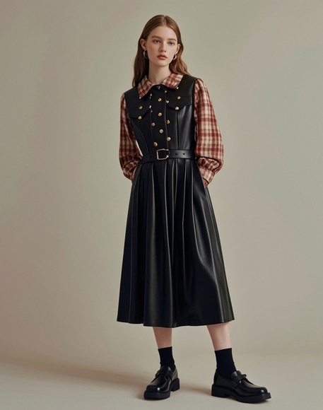 英伦风小皮鞋搭配技巧：3种风格轻松驾驭不同场合-美派服饰网(图4)