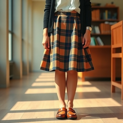 学院风裙子搭配指南：如何选鞋展青春魅力-美派服饰网(图3)