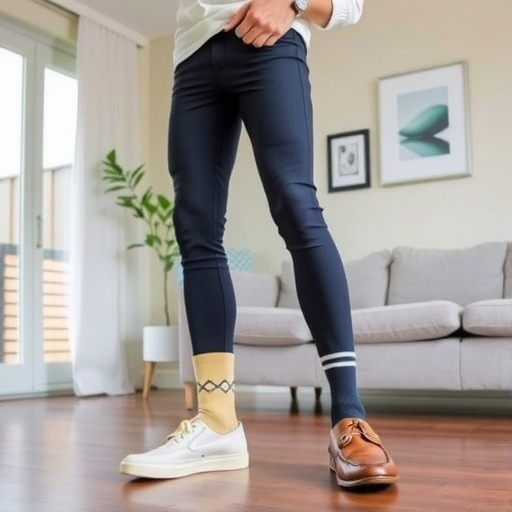 男生穿丝袜的搭配之道：清新时尚又不失个性-美派服饰网(图2)