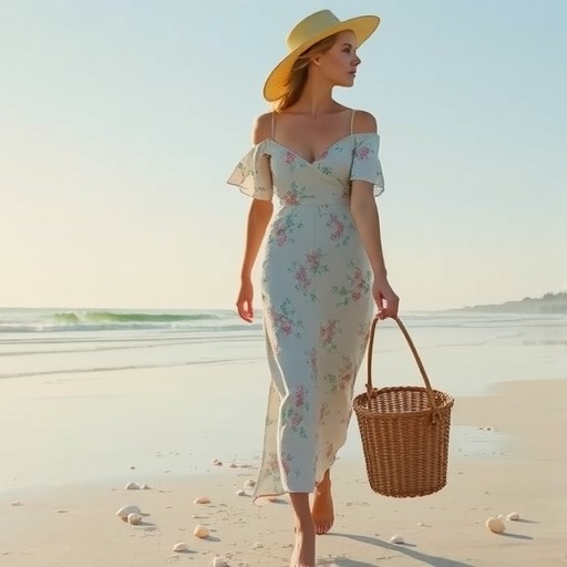 碎花半身长裙搭配技巧：打造甜美优雅的时尚造型-美派服饰网(图3)