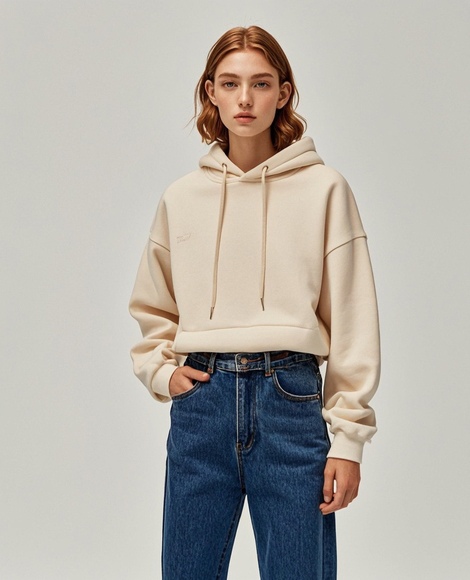 纯色卫衣多场景搭配技巧 休闲时尚百变造型-美派服饰网(图1)