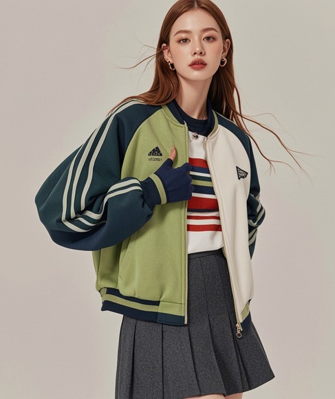 长袖短裙搭配技巧：优雅休闲风格全攻略-美派服饰网(图3)