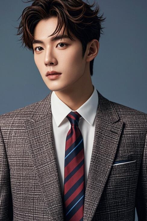 格纹西装搭配技巧：经典与休闲风格指南-美派服饰网(图3)