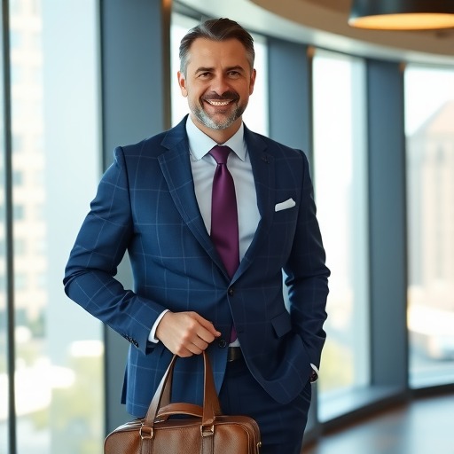 格纹西装搭配技巧：经典与休闲风格指南-美派服饰网(图4)