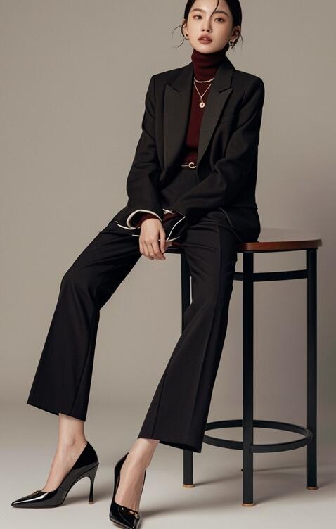高跟鞋搭配裤子的优雅迷人秘诀-美派服饰网(图7)