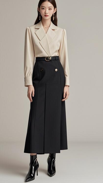 尖头细跟高跟鞋多场景穿搭指南：优雅与时尚的完美平衡-美派服饰网(图1)