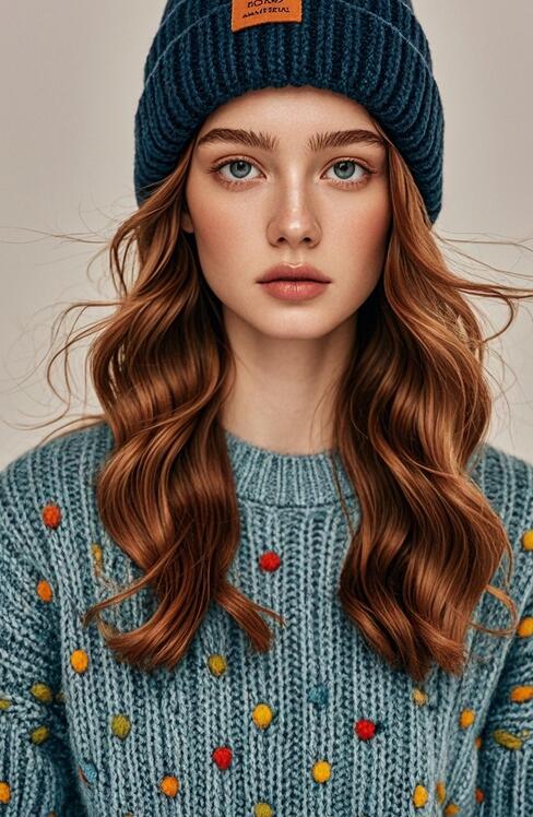 秋冬针织帽搭配指南：实用技巧提升保暖与时尚感-美派服饰网(图2)