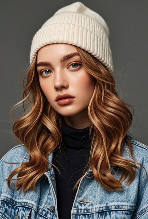 米白色帽子春夏穿搭指南：多风格搭配推荐-美派服饰网(图6)