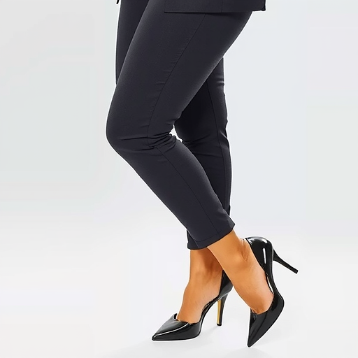 高跟鞋搭配裤子的优雅迷人秘诀-美派服饰网(图4)