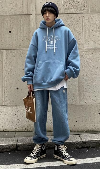 男款帆布鞋搭配指南：经典款与潮装的百搭法则-美派服饰网(图1)