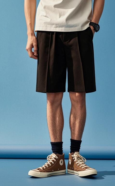 男款帆布鞋搭配指南：经典款与潮装的百搭法则-美派服饰网(图2)