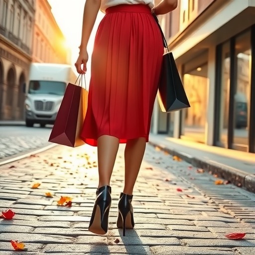 百褶裙搭配高跟鞋的三种场景风格解析-美派服饰网(图3)