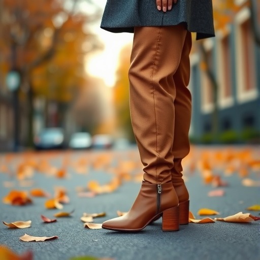 方头粗跟短靴搭配指南：四种风格穿法轻松打造时尚造型-美派服饰网(图3)