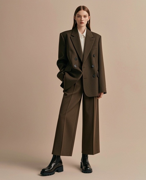 方头粗跟短靴搭配指南：四种风格穿法轻松打造时尚造型-美派服饰网(图4)