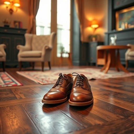 英伦风棕色皮鞋穿搭风格搭配技巧-美派服饰网(图3)