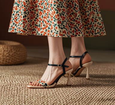 高跟鞋配裙穿搭指南：不同类型如何完美搭配？-美派服饰网(图2)