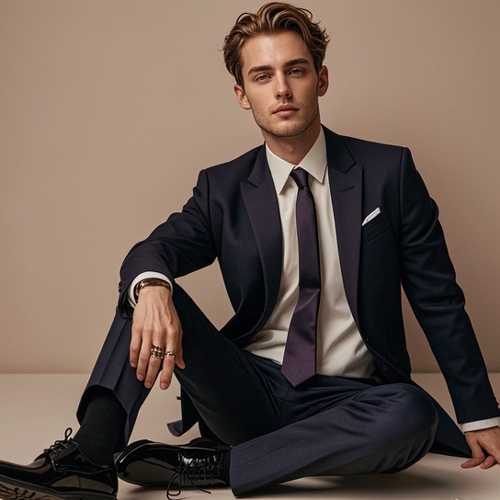 皮鞋搭配穿搭技巧：经典场合造型的关键-美派服饰网(图1)