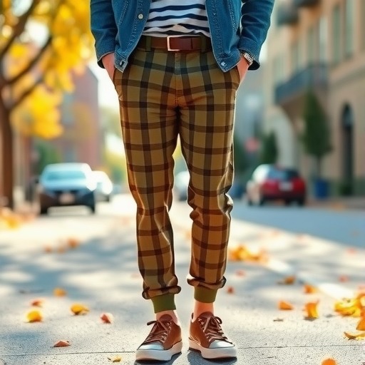 格子休闲裤搭配指南：实用造型技巧大公开-美派服饰网(图3)