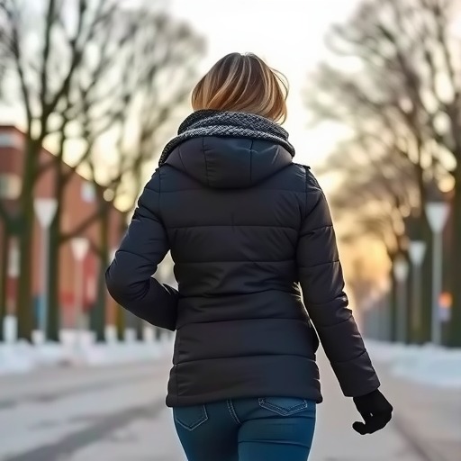 冬季黑色羽绒服搭配秘籍 保暖与时尚兼具-美派服饰网(图2)