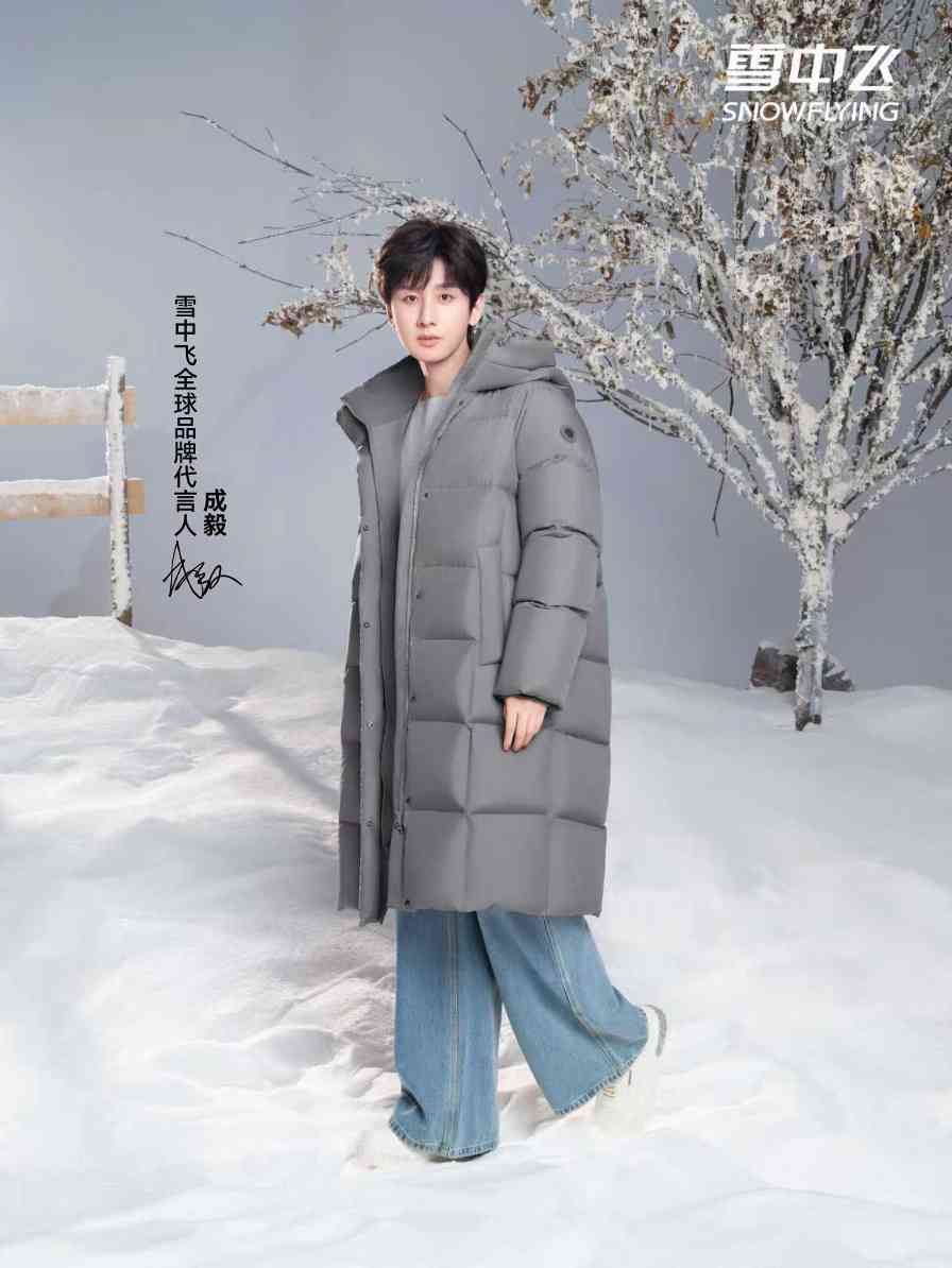 定义冬日冰雪美学：雪中飞联袂成毅，以科技赋能羽绒时尚新表达(图7)