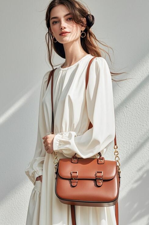 白色长袖裙子怎么搭配【图文】(图7)