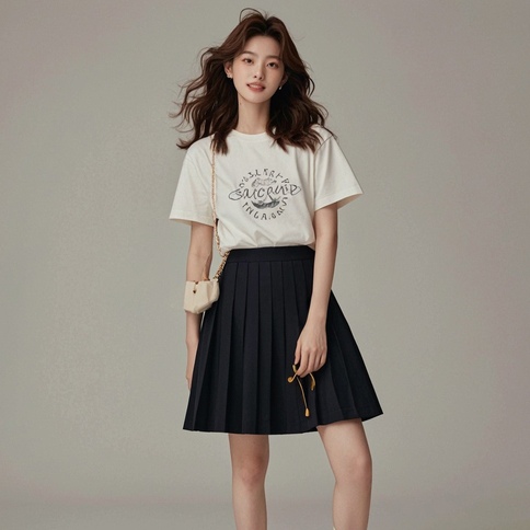 蓬蓬裙配什么上衣好看【图片】(图1)