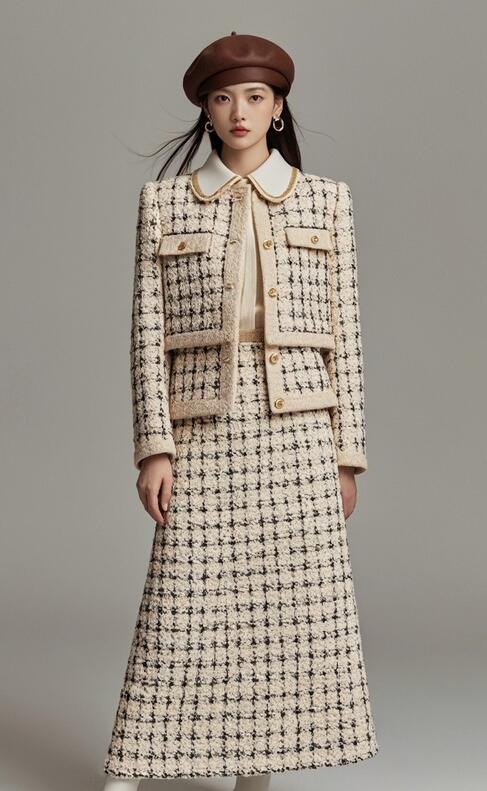 矮个子小香风外套搭配(图5)