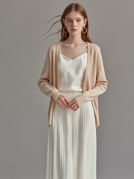 白色吊带裙搭配【图片】(图2)