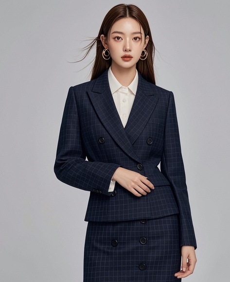 成套型职业装的穿搭套路【图】穿搭不再愁(图2)