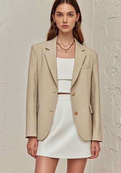 白色短裙如何搭配(图4)