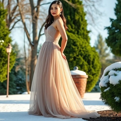 冬季伴娘礼服搭配指南：优雅温暖的婚纱造型推荐-美派服饰网(图3)