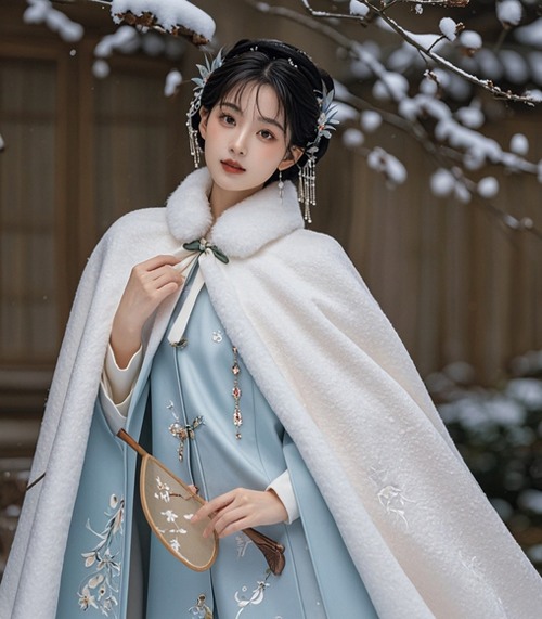 冬季伴娘礼服搭配指南：优雅温暖的婚纱造型推荐-美派服饰网(图4)