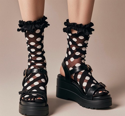 凉鞋配袜子的四大时尚搭配方案-美派服饰网(图4)