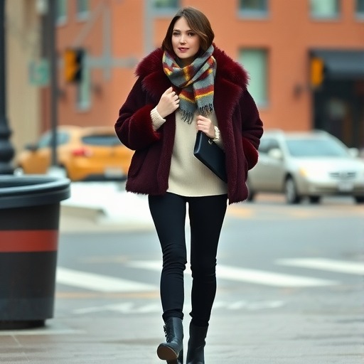 冬季穿皮毛一体夹克的4种时尚穿搭指南-美派服饰网(图3)