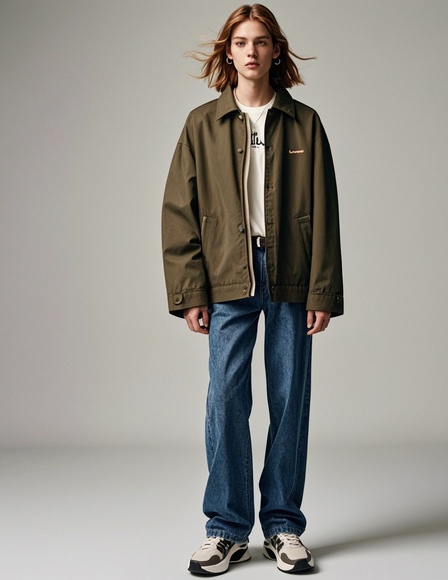 宽松夹克搭配指南：4种风格创意混搭灵感-美派服饰网(图3)