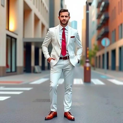 白色西装经典男士穿搭解析-美派服饰网(图3)