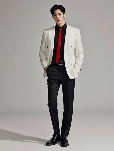 白色西装经典男士穿搭解析-美派服饰网(图2)